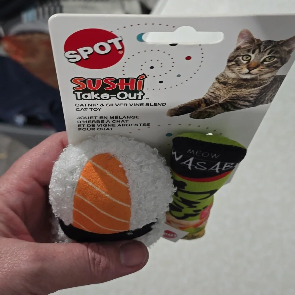 Cat‎ Toys Sushi Take-Out NWT Spot Brand